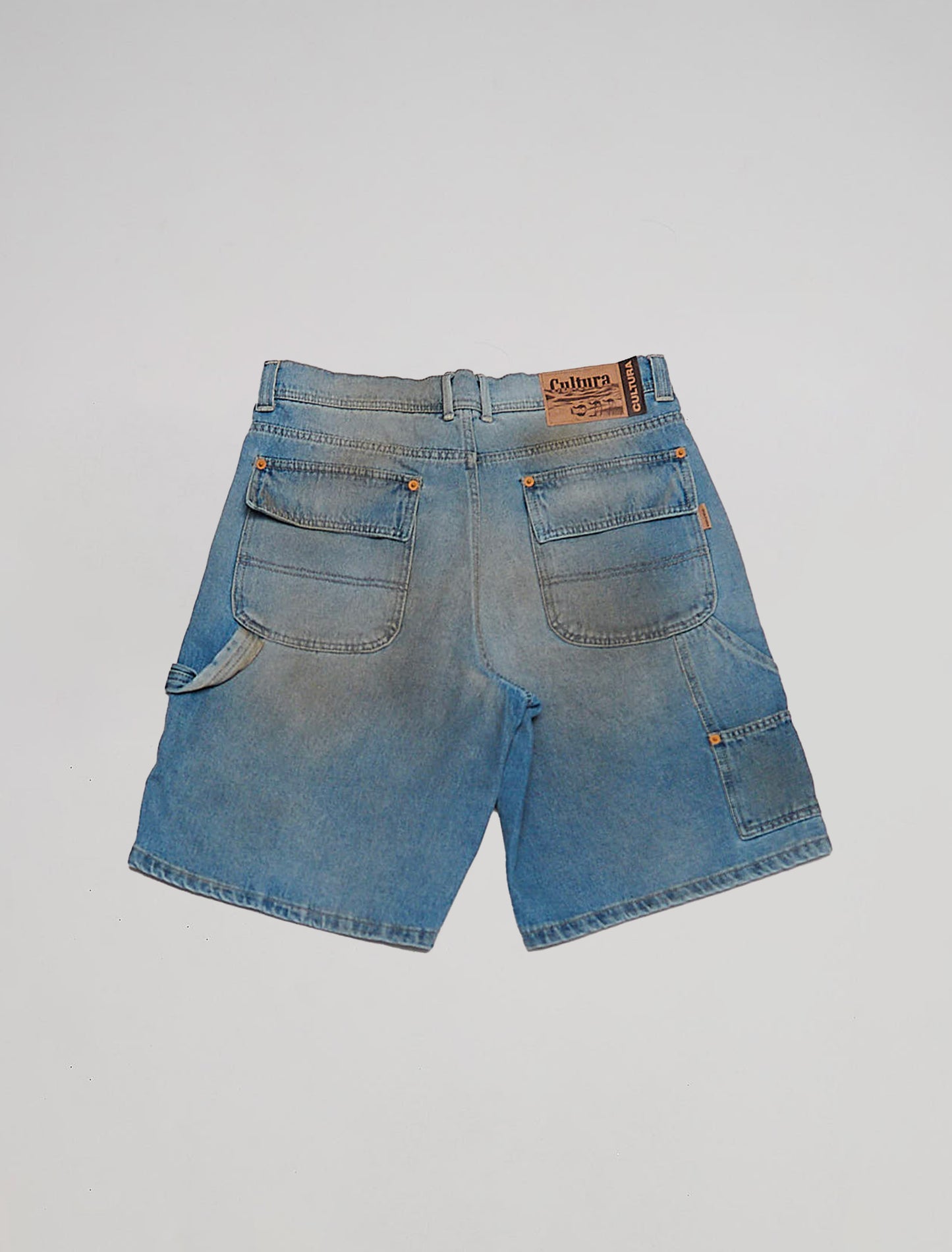 A058 Mechanic Cargo Shorts Dirty