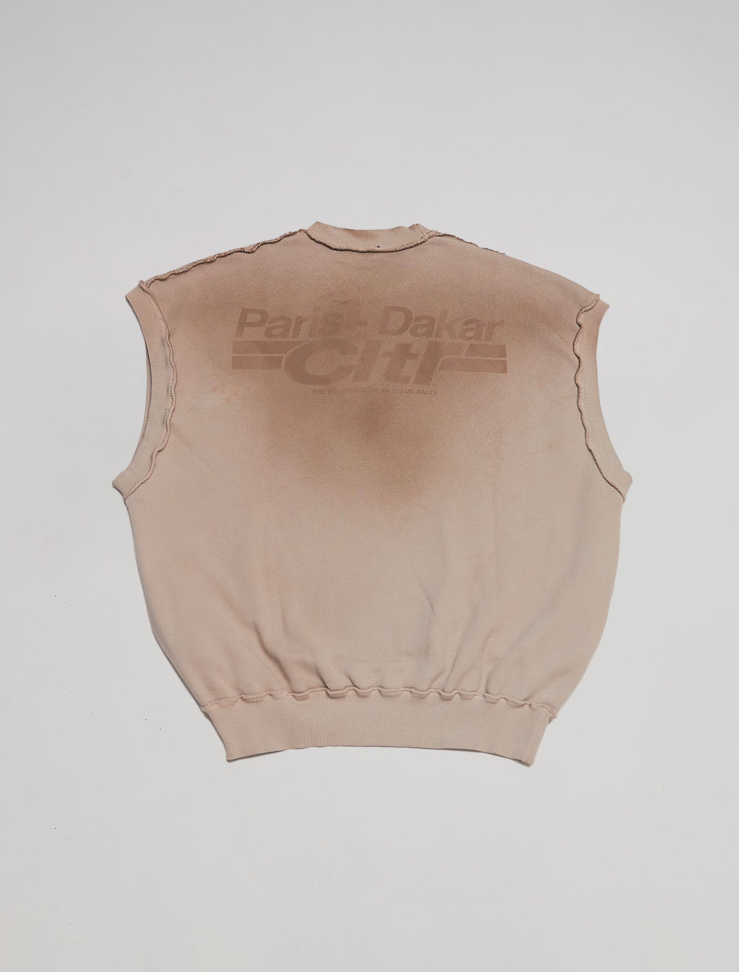 GA016 Sleeveless Crewneck Sweatshirt