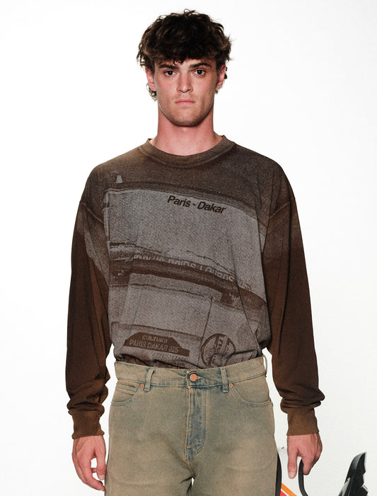 A024 RECOVERY TEE DIRTY BROWN