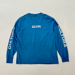 Long-sleeve Blue CLTR Logo A009