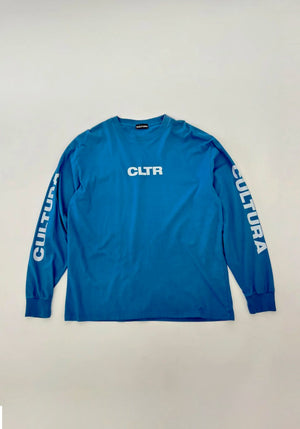 Long-sleeve Blue CLTR Logo A009