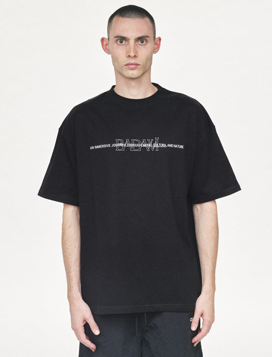 BADAWI IMMERSIVE TEE BLACK