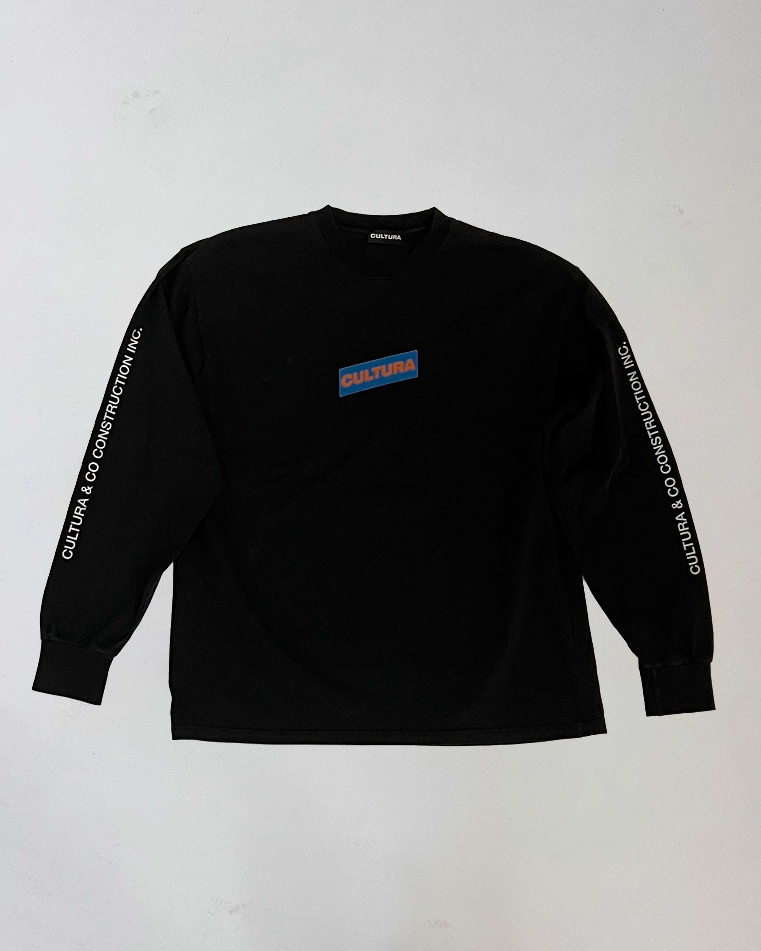 A034 CONSTRUCION INC. LONGSLEEVE (OLD BLACK)