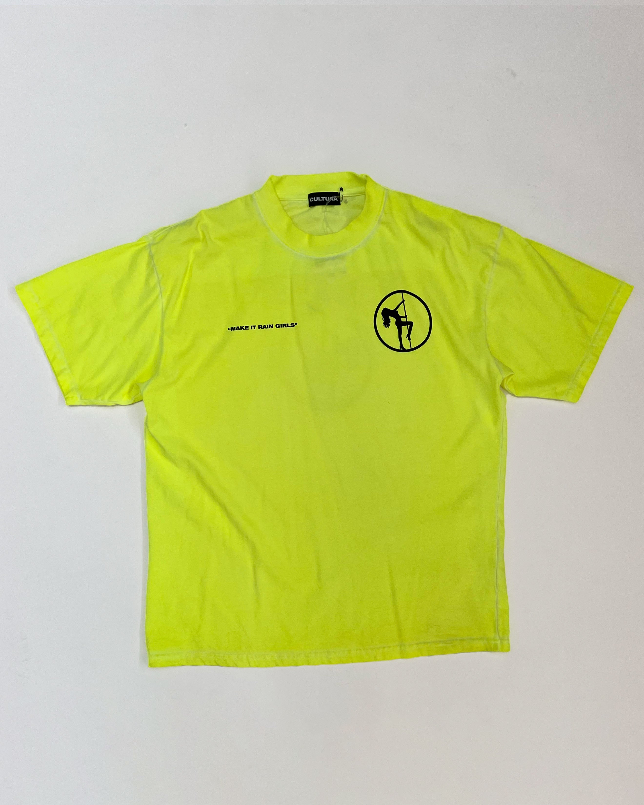 A023 SEX DANCE TEE (OLD YELLOW)