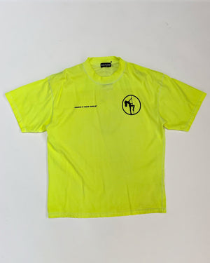 A023 SEX DANCE TEE (OLD YELLOW)