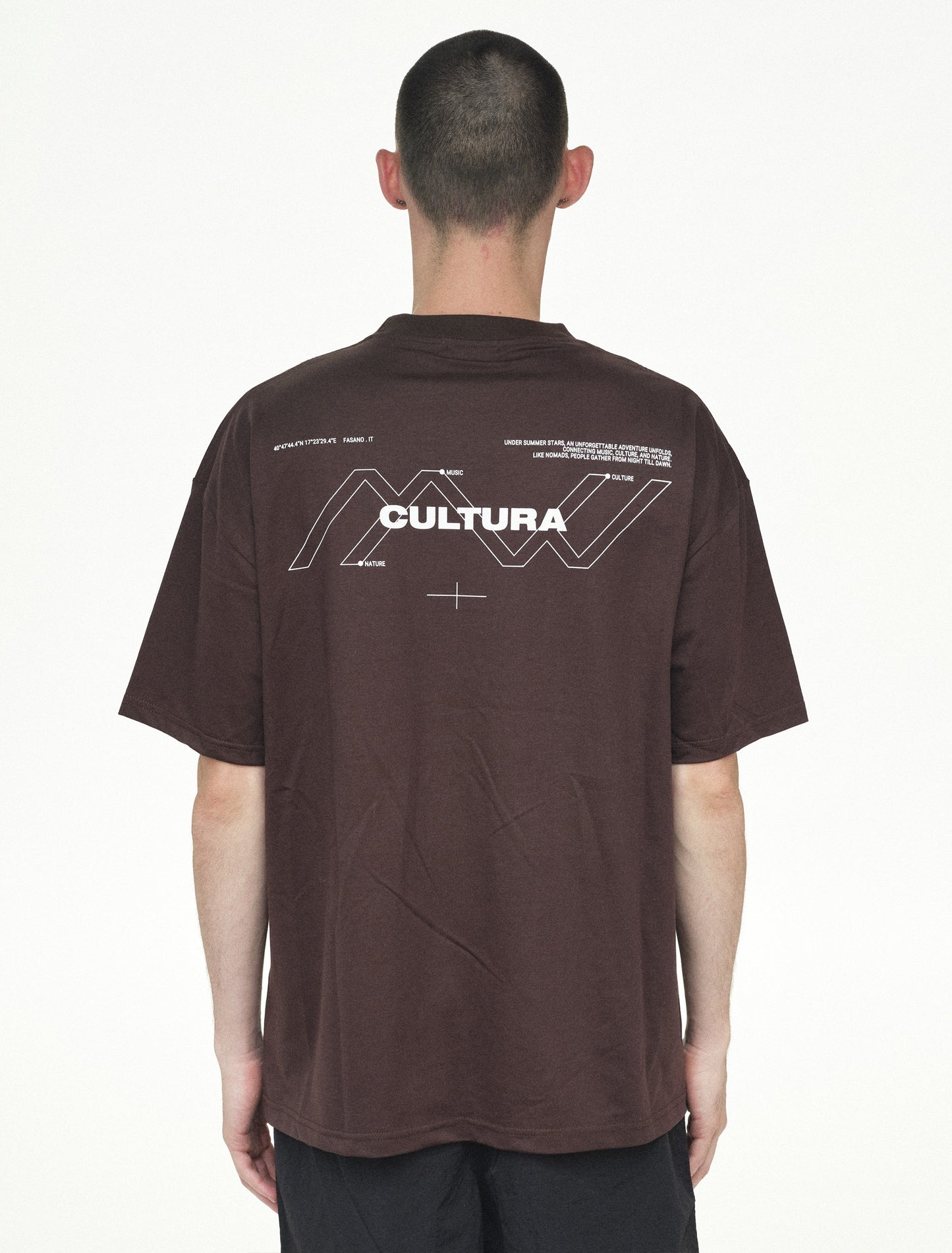 BADAWI IMMERSIVE TEE BROWN