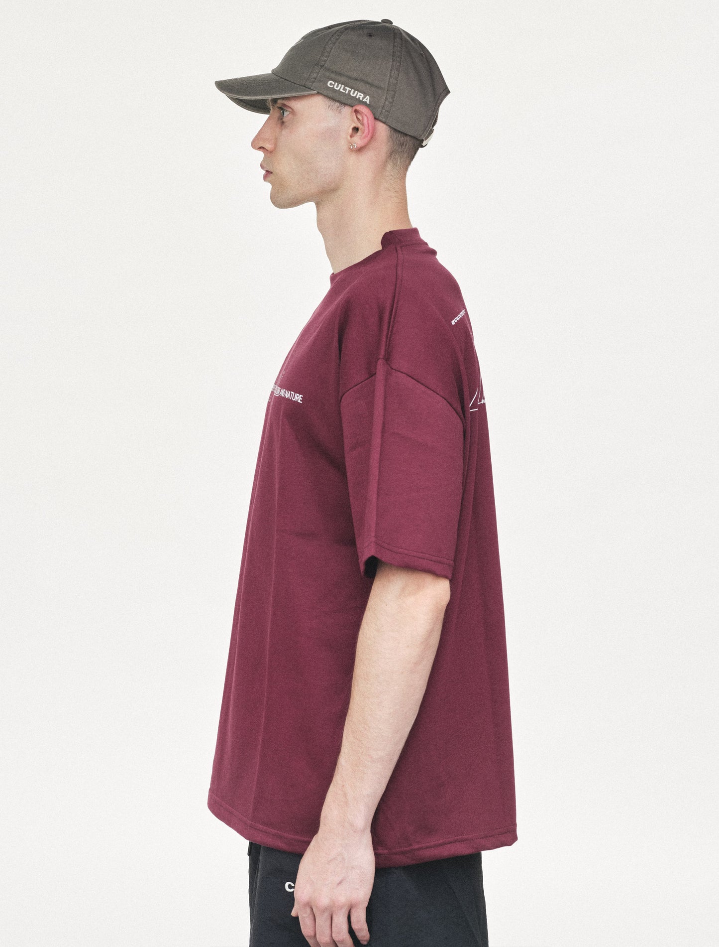 BADAWI IMMERSIVE TEE BORDAUX