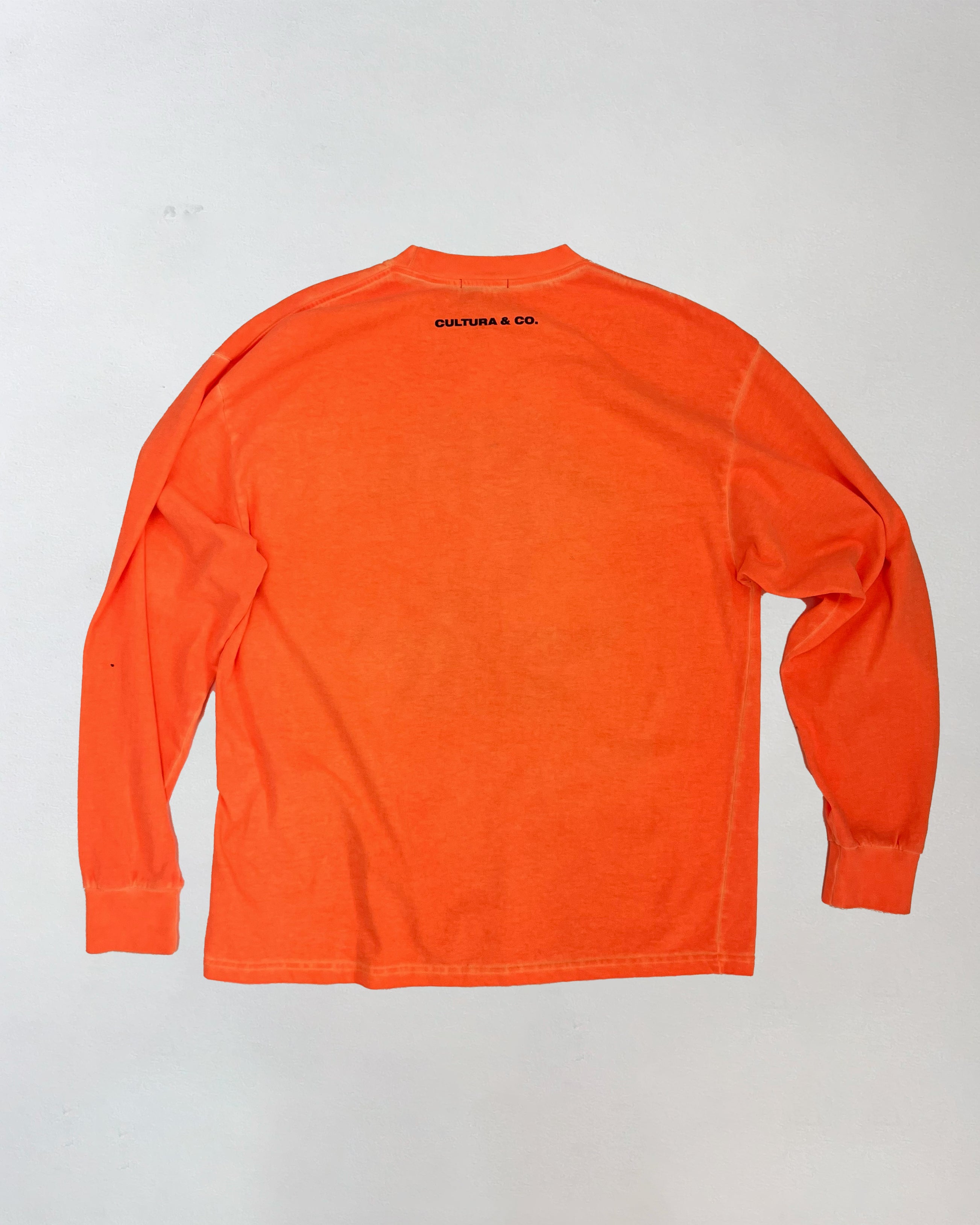 A006 GIRLS CULTURA TEE (OLD ORANGE)