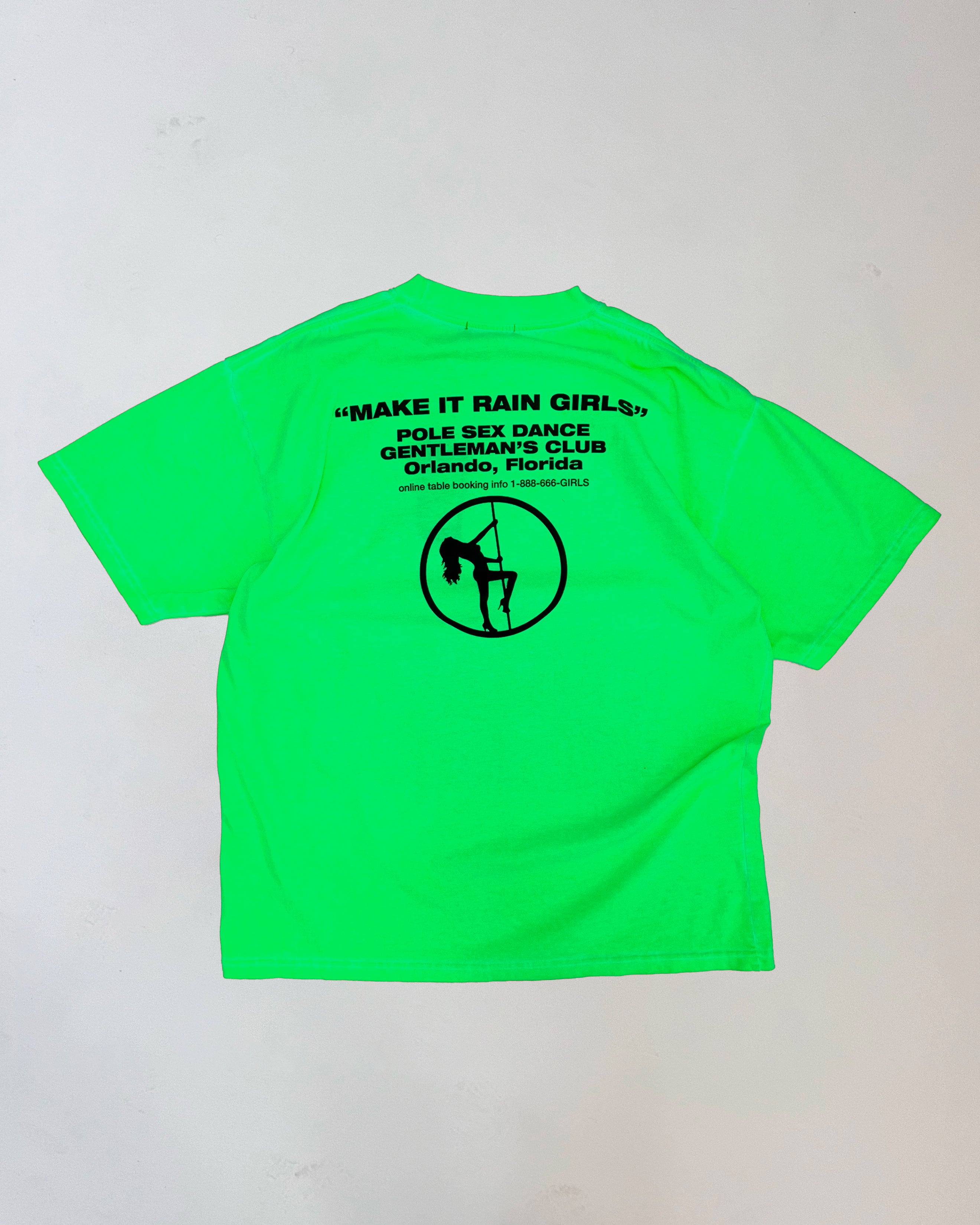 A024 SEX DANCE TEE (OLD GREEN)