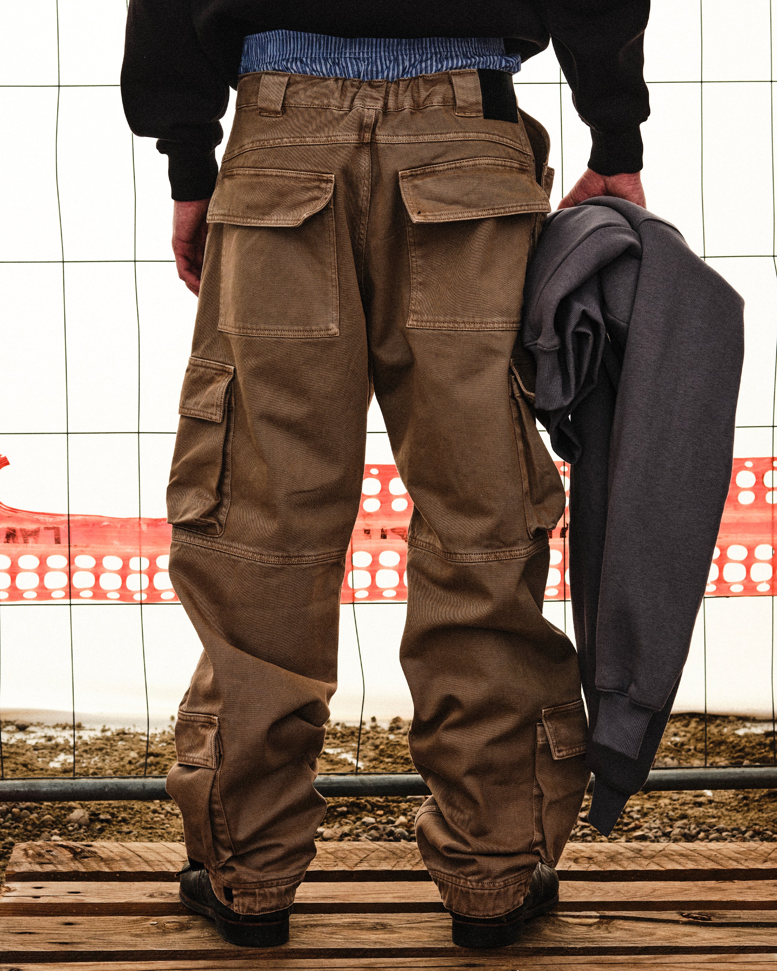 C013 CARGO PANT (BEIGE)