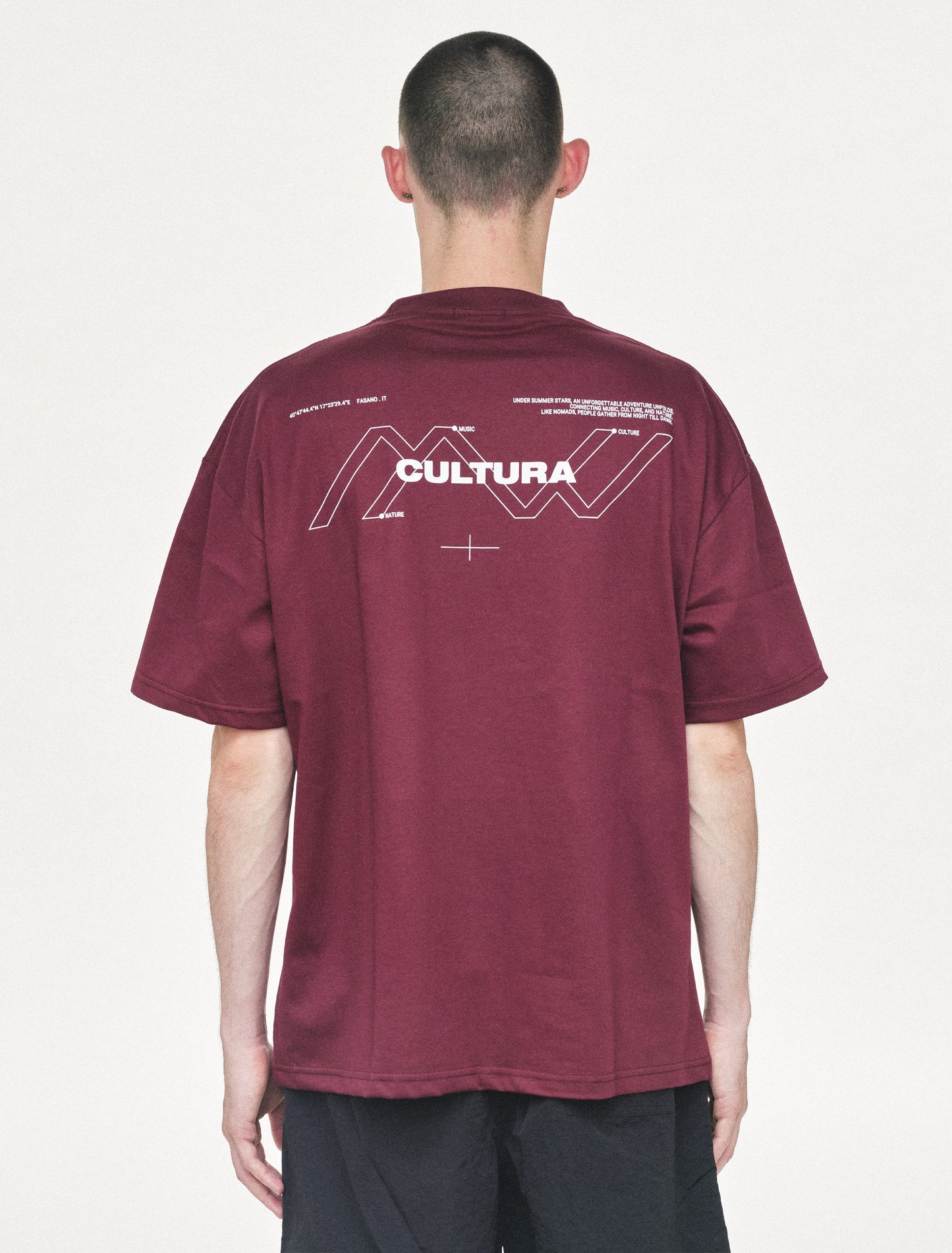 BADAWI IMMERSIVE TEE BORDAUX
