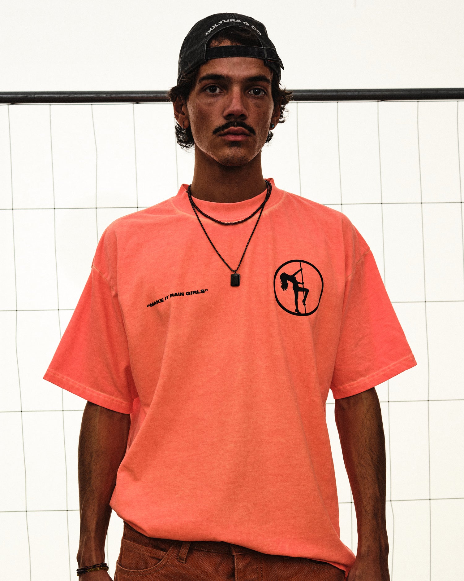 A022 SEX DANCE TEE (OLD ORANGE)