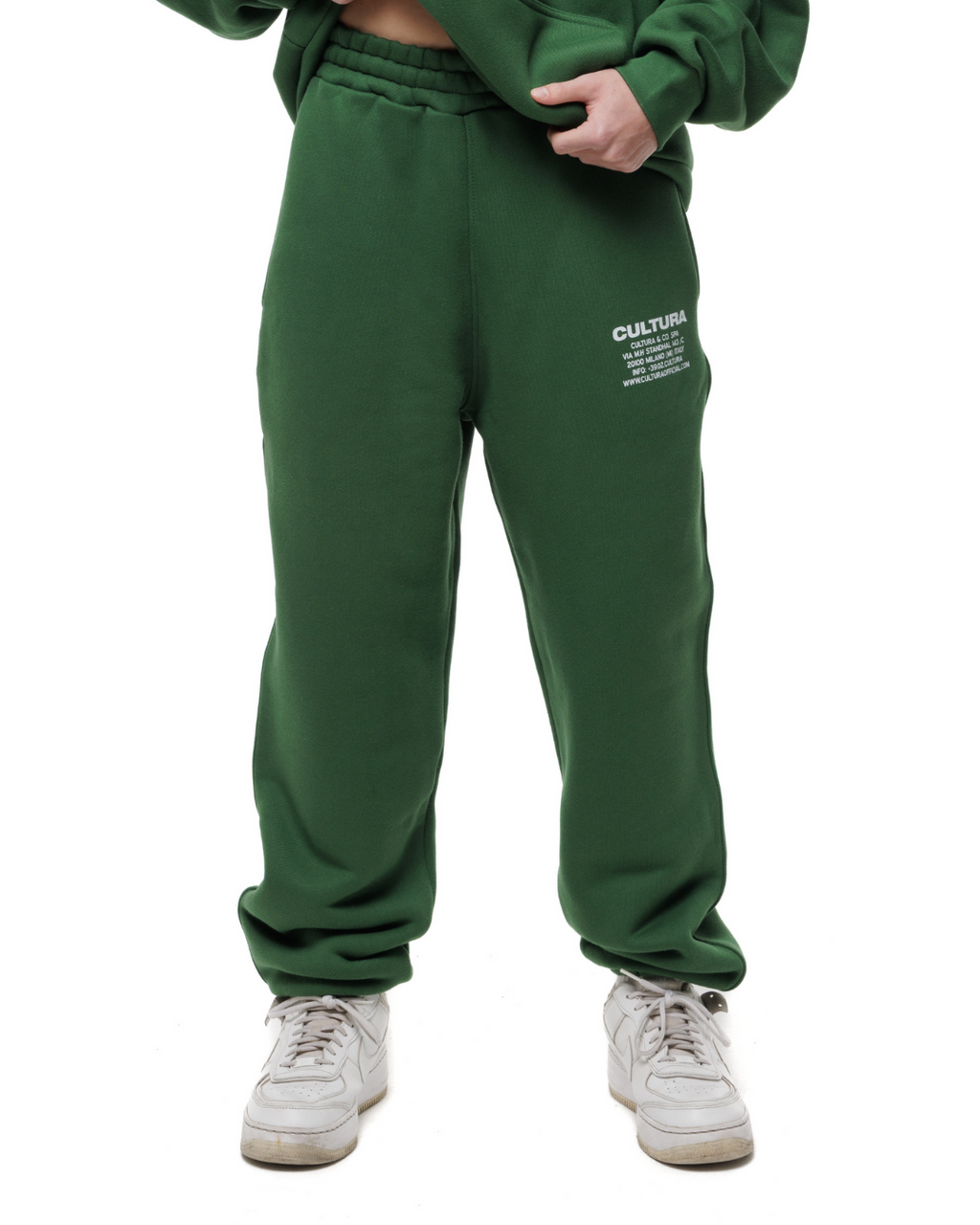 Sweatpants Logo Green