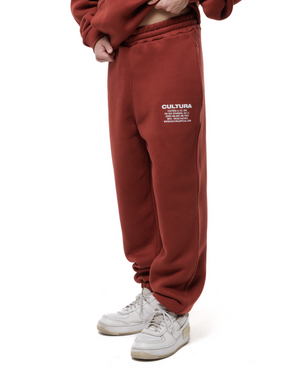 Sweatpants Logo Bordeaux