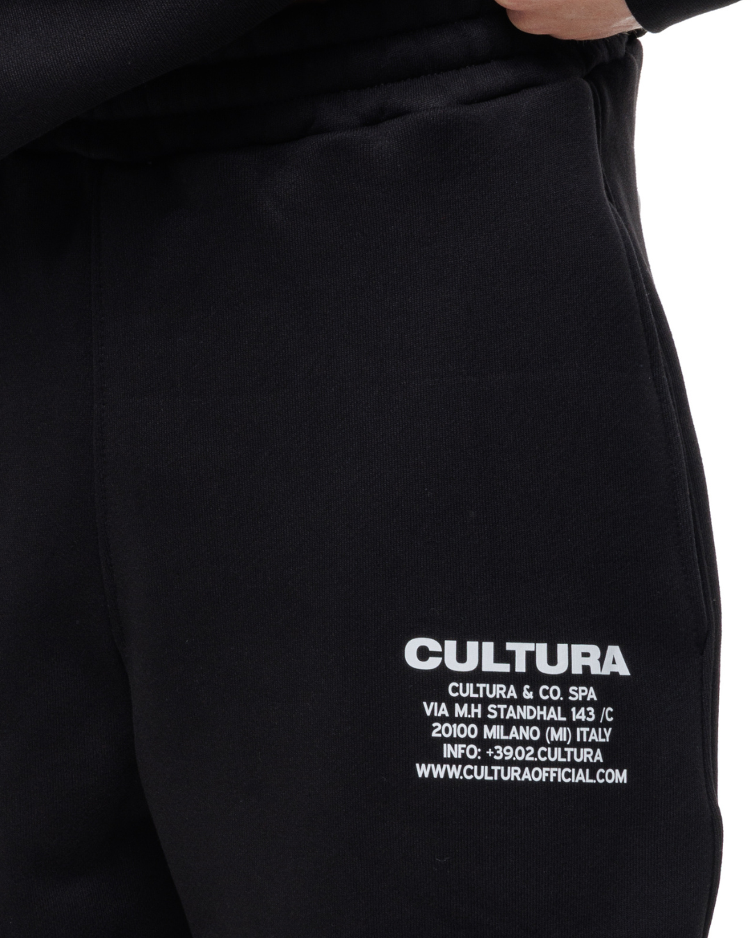 Sweatpants Logo Black