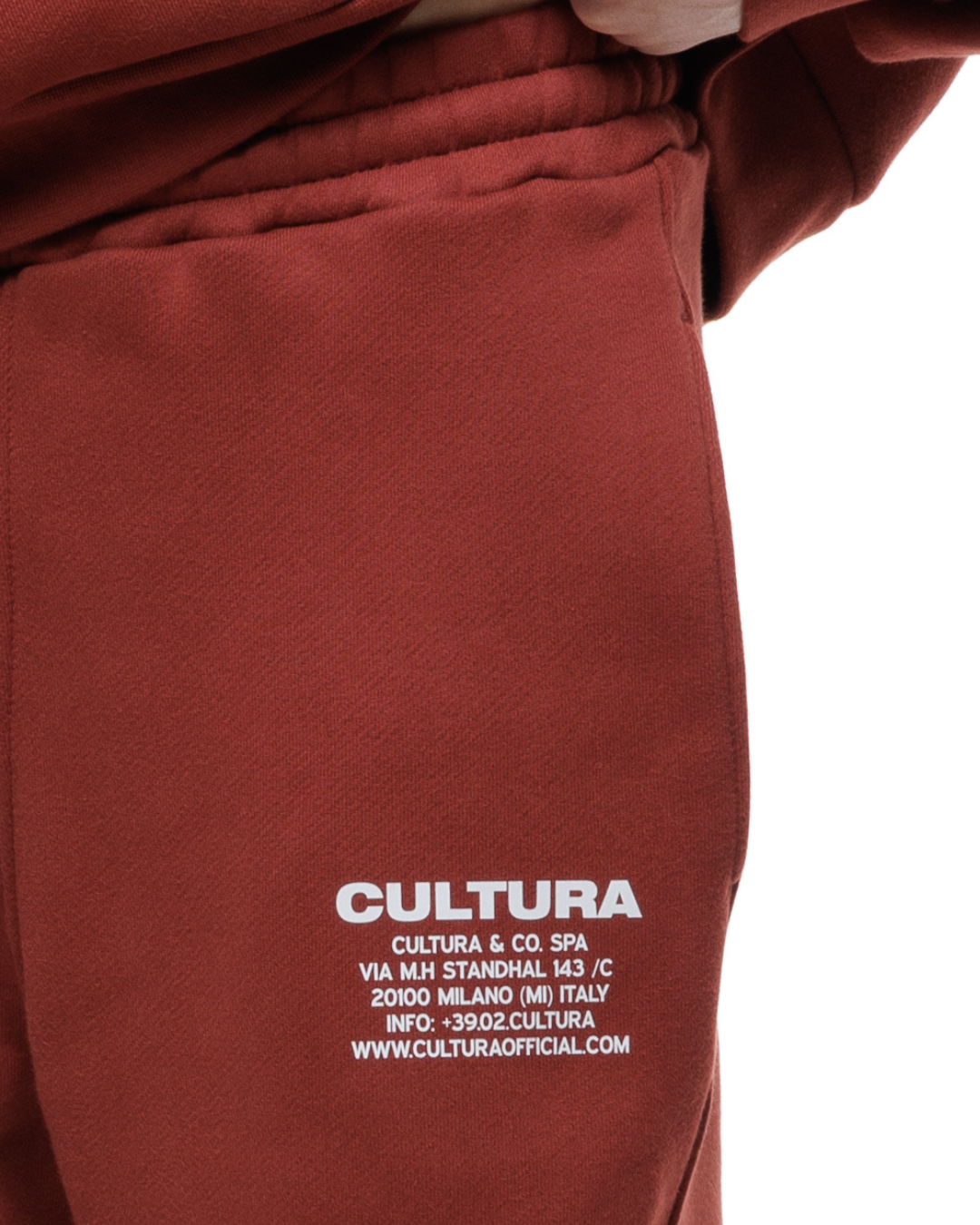 Sweatpants Logo Bordeaux