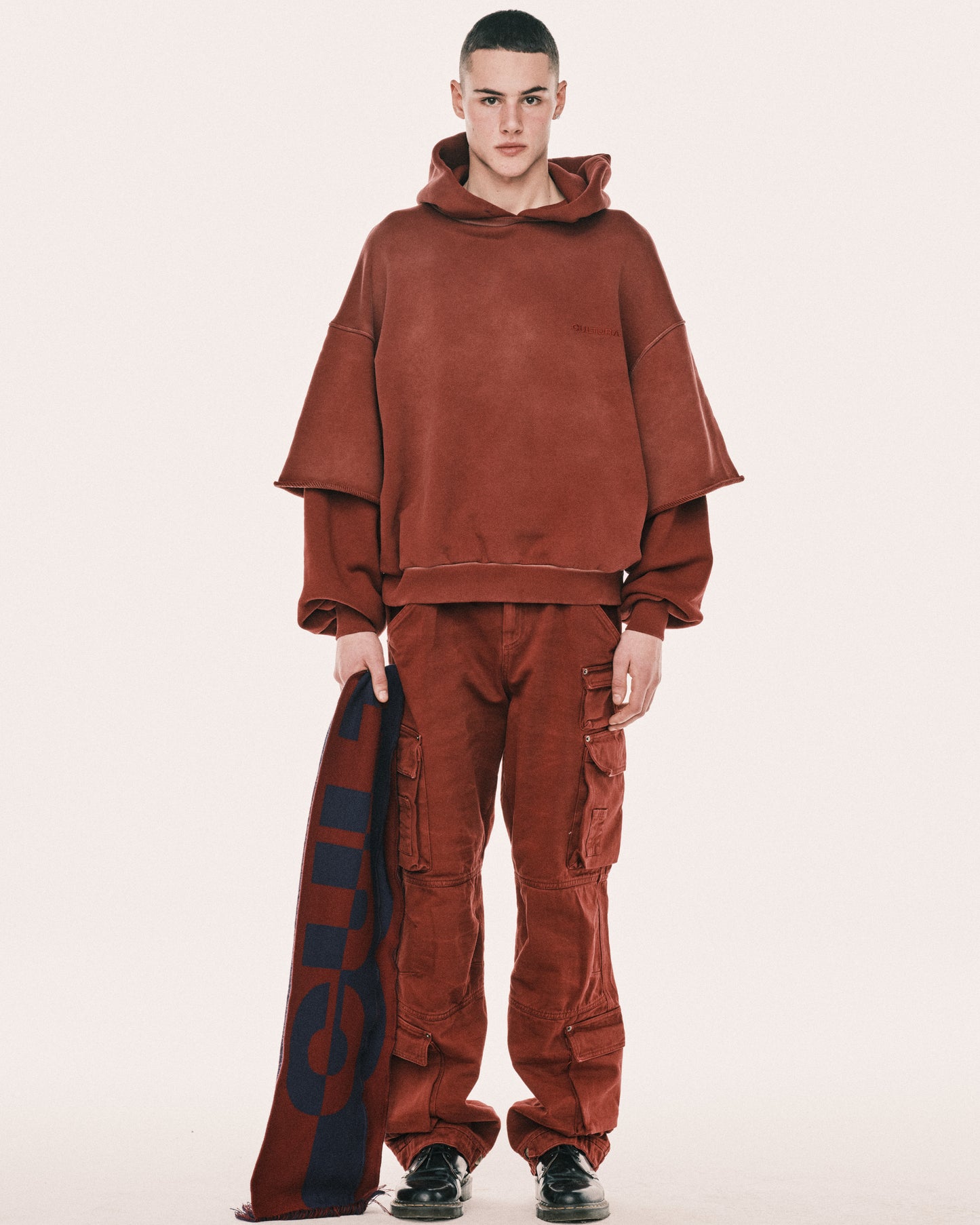 HOODIE DOUBLE SLEEVE I004