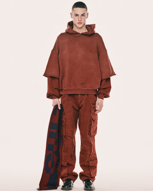 HOODIE DOUBLE SLEEVE I004