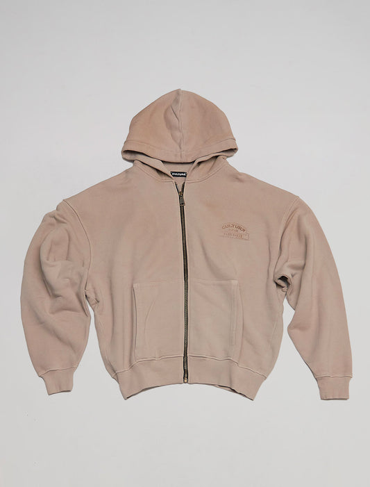 Dakar Hoodie Zip Sand