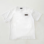 White T-shirt Skate Logo AI Generated Back Print A006