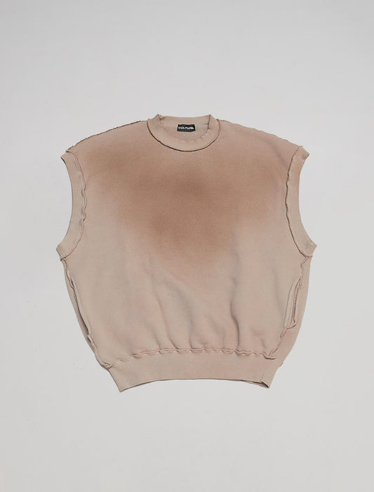 Sleeveless Crewneck Sweatshirt