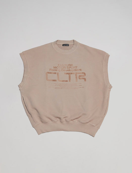 Sleeveless Crewneck Sweatshirt